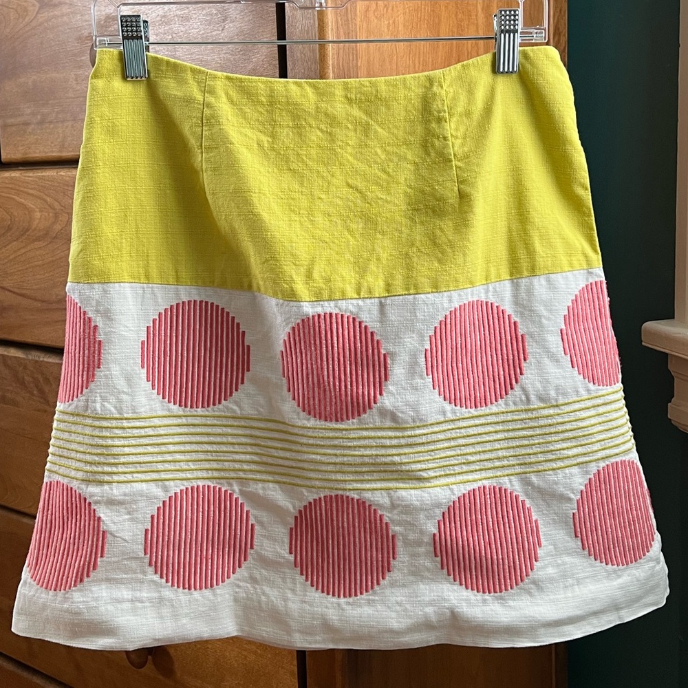 Embroidered Boden skirt